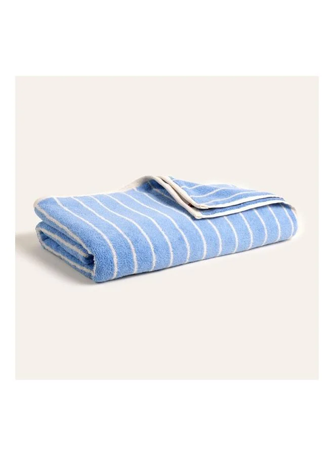 Zsa Zsa Zsu Solid Blue Bath Towel 90x150 cm
