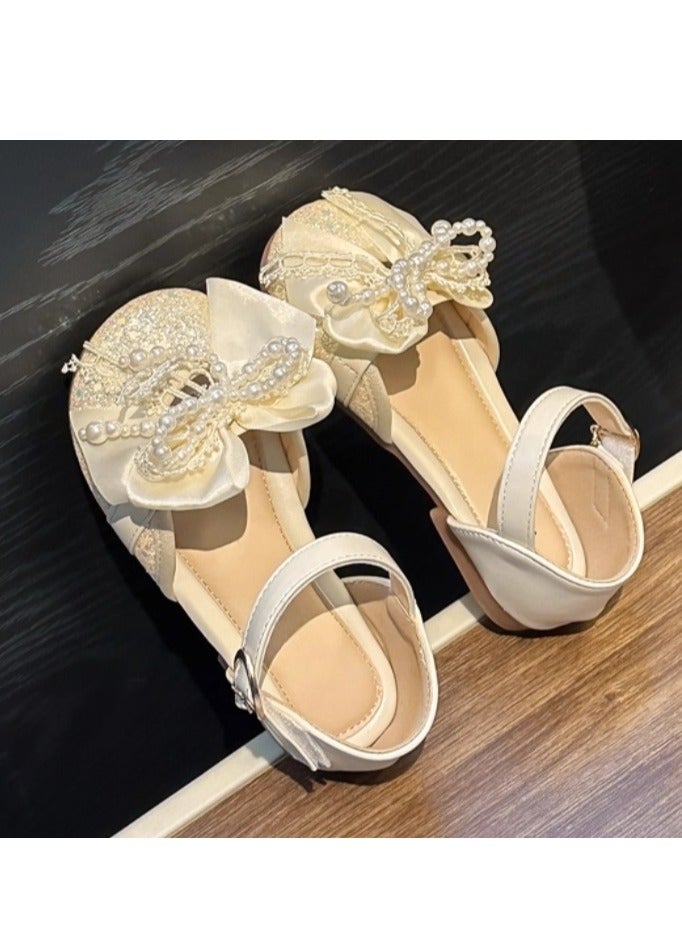 Sparkling Bow Crystal Princess Shoes - Image 1