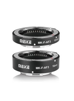 Meike MEIKE MK-F-AF3 Auto Fucus Macro Extension Tube for Compatible with All Fujifilm Mirrorless Camera(10mm 16mm only or conbination) X-T1 X-T2 X-Pro1 X-Pro2 X-T10 X-A1 X-E1 X-E2 X-E3 X-T20 X-T3 X-T30 etc  - Image 2