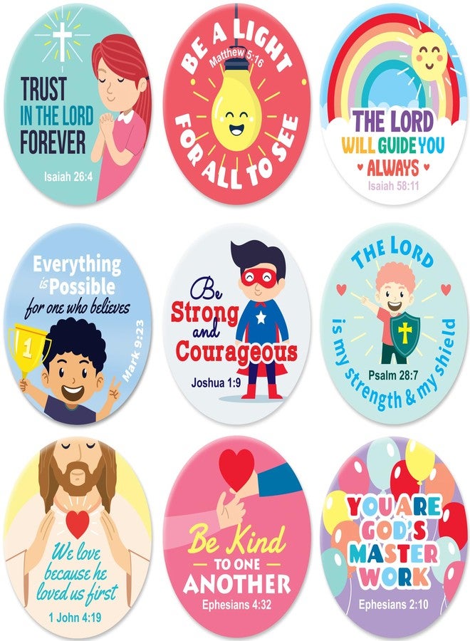 Sweetzer & Orange Camp Galaxy Bible Verse Stickers for Kids and Adults (1,008 Count) - Christian Motivational Stickers for Bible Journaling, Faith Planners, Sunday School Classes, Religious Celebrations | 1 Inch - Image 1