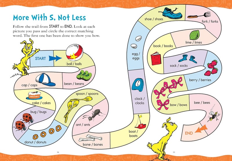 Dr. Seuss Phonics Level 1 Workbook: A Phonics Workbook to Help Kids Ages 4-6 Learn to Read (For Kindergarten and Beyond) - Image 5