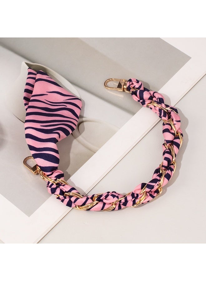 NIBEMINENT Phone Charm/ Chain Strap for Women Girls, Chain Weaving Cell Phone Case Lanyard Wrist Strap