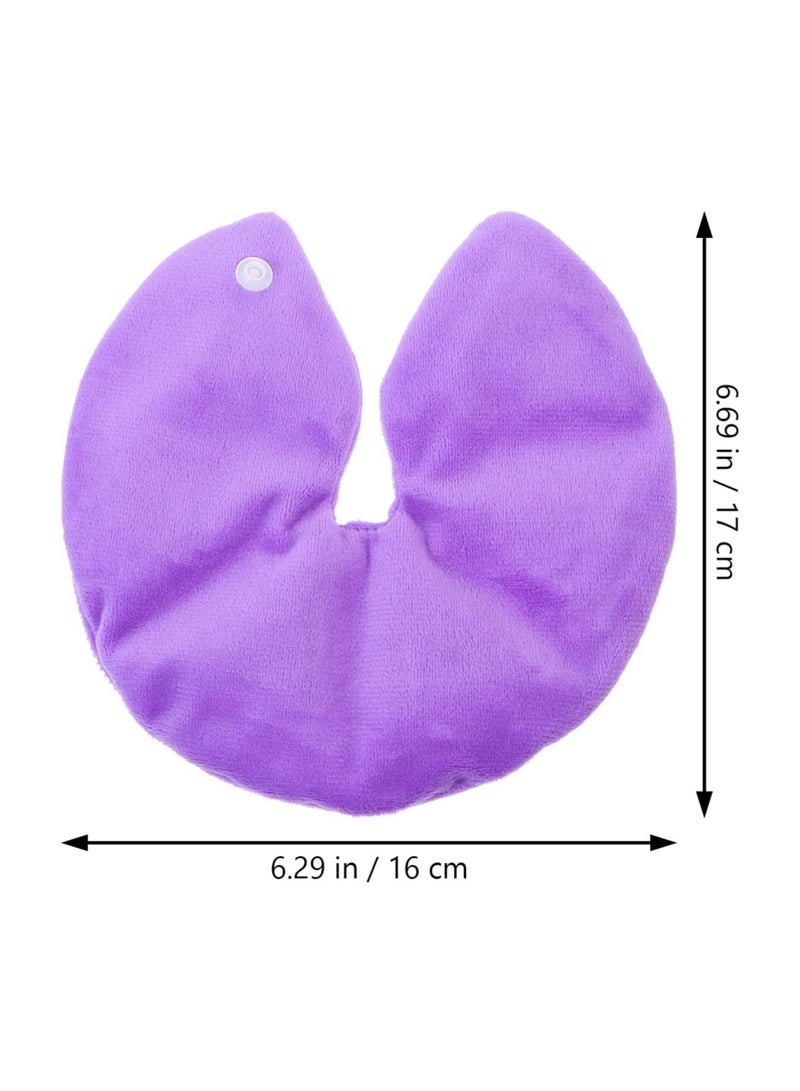 2PCS Hot Cold Breast Gel Bead Ice Packs Breast Cooling Heat Pads Relief for Breastfeeding, Nursing Pain, Mastitis, Engorgement, Swelling, Plugged Ducts Boost Milk Let-Down & Production  - Image 2