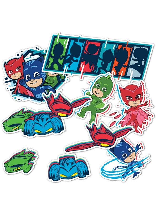 Desert Cactus Pj Masks Stickers Premium Vinyl Decal Made In Usa For Laptop Water Bottle Car Scrapbook Decorations Birthday Favor Party Supplies (Type 2) (Version 5)  - Image 1