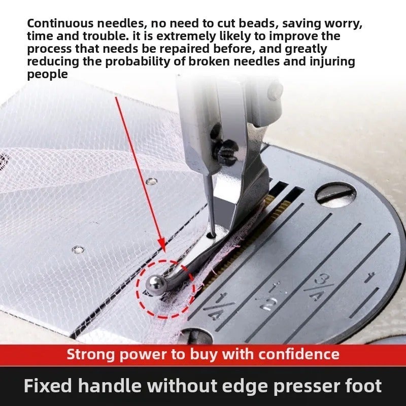 Wedding Bead Sequin Fabric Presser Foot for Industrial Sewing Machine - Image 4