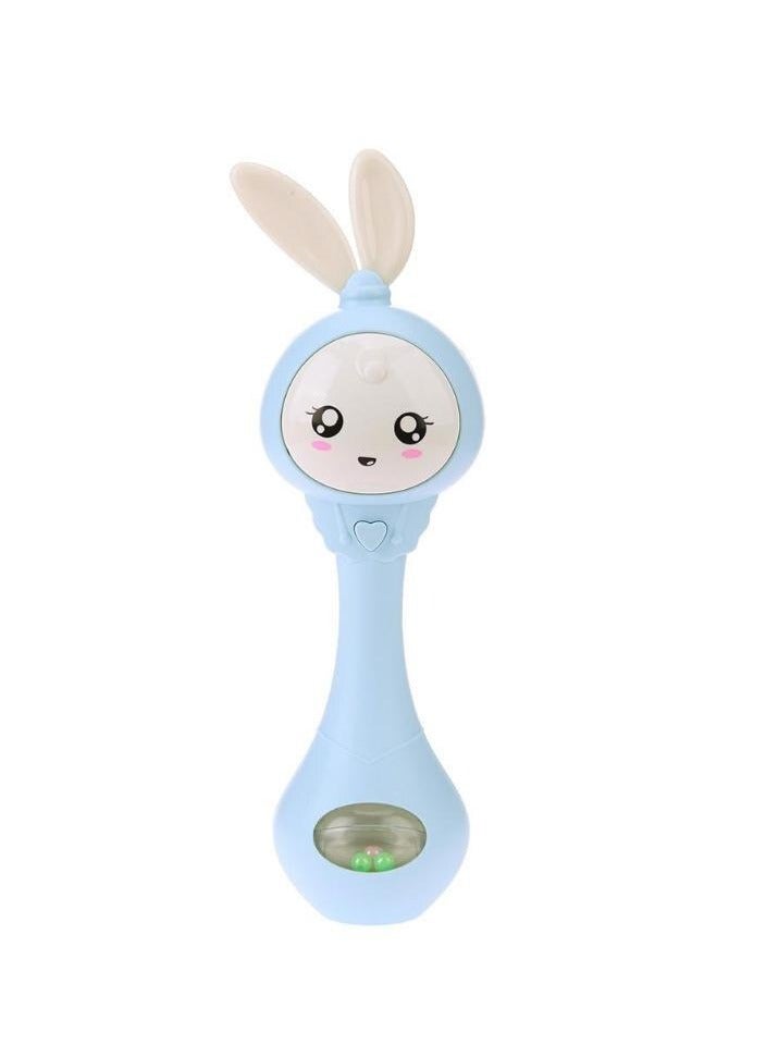sobebear Baby Rattles Teething Toys with Music and Lights - Soft Silicone Newborn Teether for Babies 0-12 Months - Image 1
