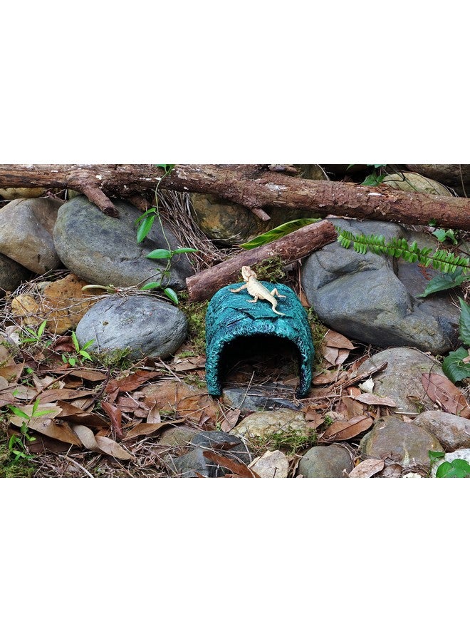 Generic Reptile Large Opening Rock Cave Habitat Hide - Premium Non-Toxic Resin for Aquariums & Terrariums. Ideal for Amphibians,Lizards,Snakes,Bearded Dragons,Geckos,Scorpions,Frogs,Spiders... Large Size  - Image 5
