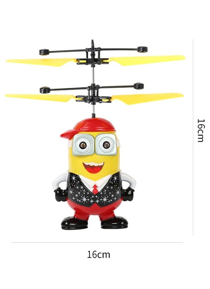 MAGIC VAULT - RC Helicopter Aircraft Mini Drone Fly Flashing Helicopter Hand Control RC Toys Mini Quadcopter Dron Kids Toys Mini Drone 2pcs - Image 1