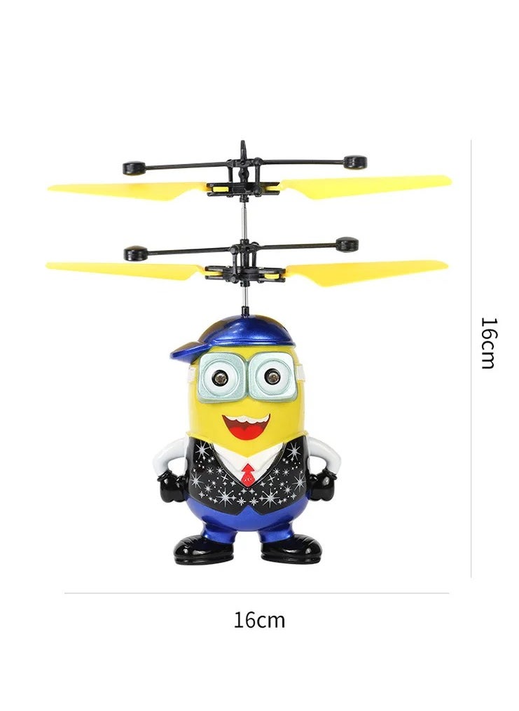 MAGIC VAULT - RC Helicopter Aircraft Mini Drone Fly Flashing Helicopter Hand Control RC Toys Mini Quadcopter Dron Kids Toys Mini Drone 2pcs - Image 1