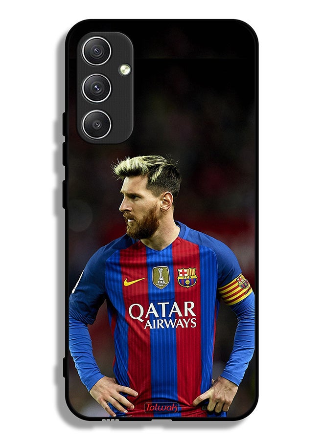 Tolwak غطاء حماية سامسونج جالاكسي A34 5G ميسي برشلونة - Image 1