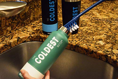The Coldest Water Bottle Brush - Long Handle 3 in 1 Cleaning Kit for Stainless Steel Water Bottles, Lids, Straws. Tumblers, Coffee Mugs & Baby Bottles - Perfect Cleaner for Narrow Neck Bottles - Image 2