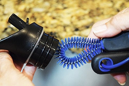 The Coldest Water Bottle Brush - Long Handle 3 in 1 Cleaning Kit for Stainless Steel Water Bottles, Lids, Straws. Tumblers, Coffee Mugs & Baby Bottles - Perfect Cleaner for Narrow Neck Bottles - Image 5