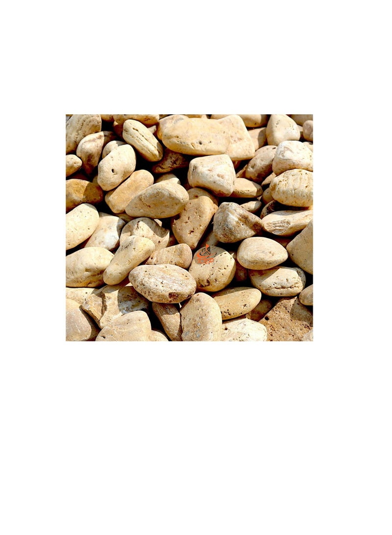 KNP Yellow Forest River Stone Natural Garden Material 1-2 cm 10kg - Image 3