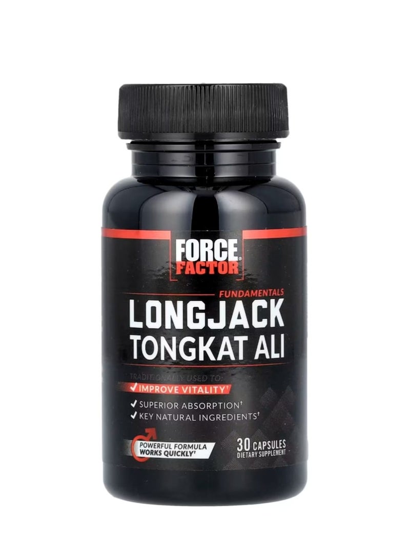 Force Factor Longjack Tongkat Ali 30 Capsules - Image 2