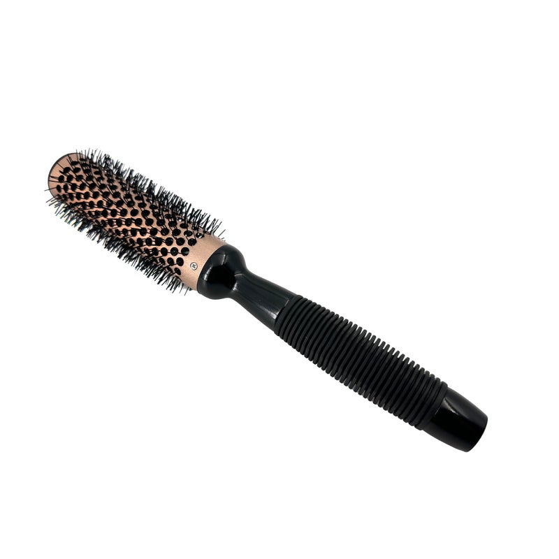 Phillips Brush Luxe Vented Thermal Round 4 Brush â€“ 1.75 inch Diameter Vented Barrel Brush with Heat Retaining Aluminum Core, Sleek Rose Gold & Black Colorway - Image 2
