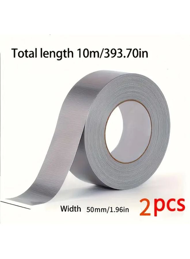 2pcs Heavy Duty Waterproof Tape Super Strong Adhesive Residue Free Indoor Outdoor Use - Image 2