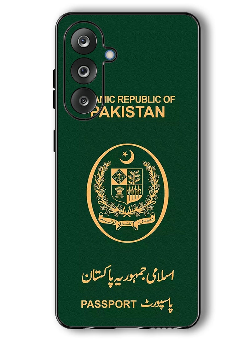 Theodor Case Compatible with Samsung Galaxy F36/ M36 6.7 Inch Protection Shockproof Bumper Cover Pakistan Passport - Image 1