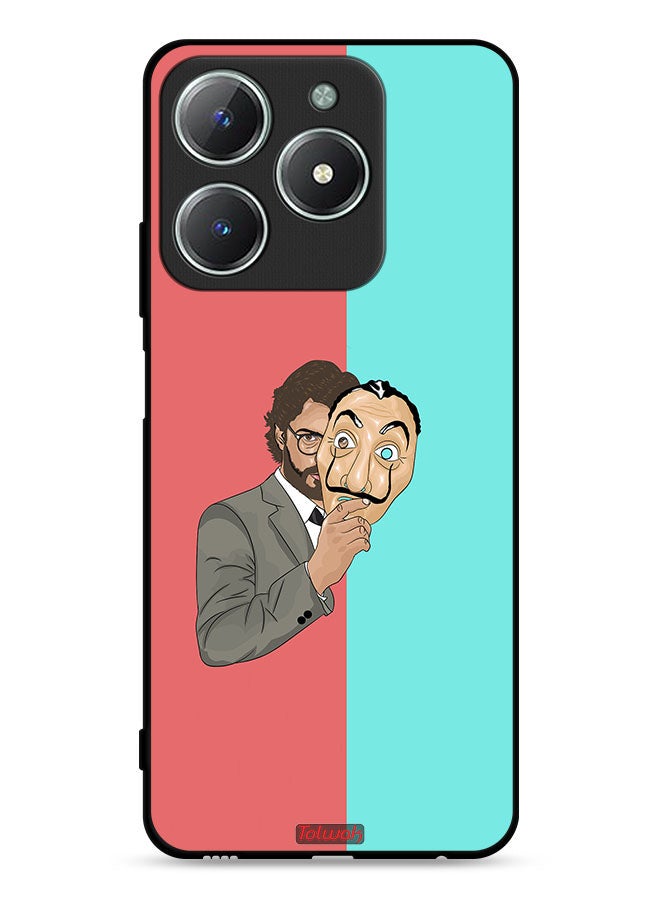 Tolwak Realme C61 4G Protective Case Cover The Professor Art - Image 1