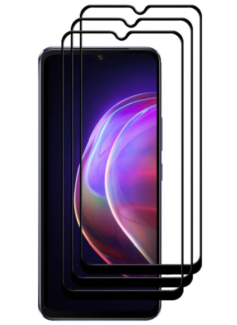 أكاليكس 3  قطع، حماية شاشة،  لهاتف فيفو V21  ، جودة ممتازة. - Image 1