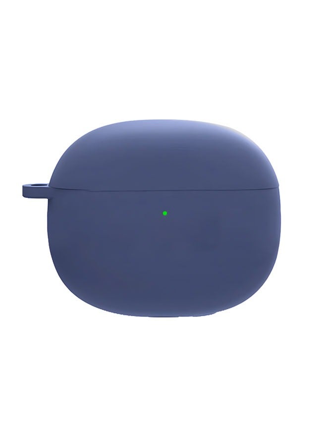 Xiaomi Buds 4 Pro Case，Soft Earphone Case for Xiaomi Buds 4 Pro Anti-fall Dust-proof Protective Cover(Blue) - Image 1