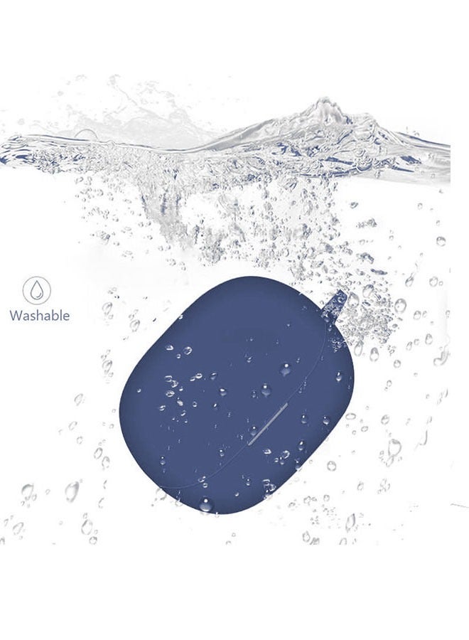 Xiaomi Buds 4 Pro Case，Soft Earphone Case for Xiaomi Buds 4 Pro Anti-fall Dust-proof Protective Cover(Blue) - Image 3