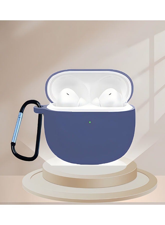 Xiaomi Buds 4 Pro Case，Soft Earphone Case for Xiaomi Buds 4 Pro Anti-fall Dust-proof Protective Cover(Blue) - Image 5