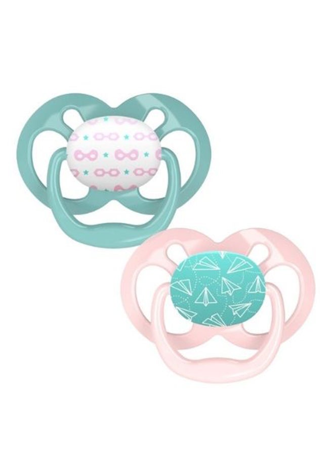 Dr. Brown’s Advantage Printed Pacifier, 6-18 Months, Pack Of 2 -  Assorted - Image 5