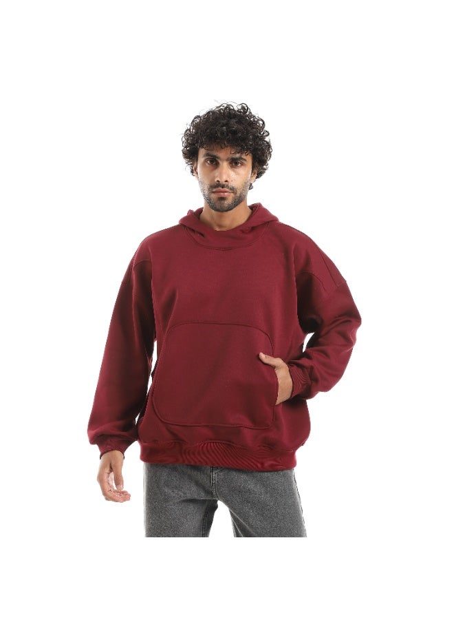 Caesar Men's oversized hoodie with pocket - Image 1