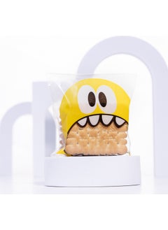 Bimotif Mixed Monster Pattern Banded Cake Pops and Cookie Bag, 10X15 Cm, ​​25 Pieces  - Image 2