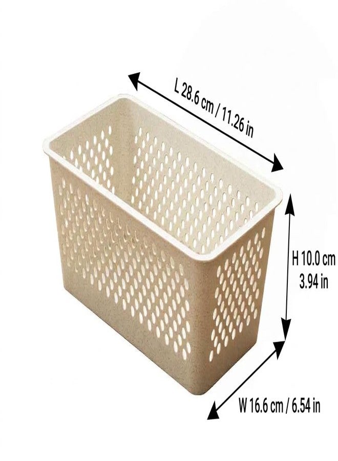 INABOX سلة تخزين وتنظيم من قش القمح من إنابوكس، بيج، تصميم أسترالي (صغيرة) - Image 2