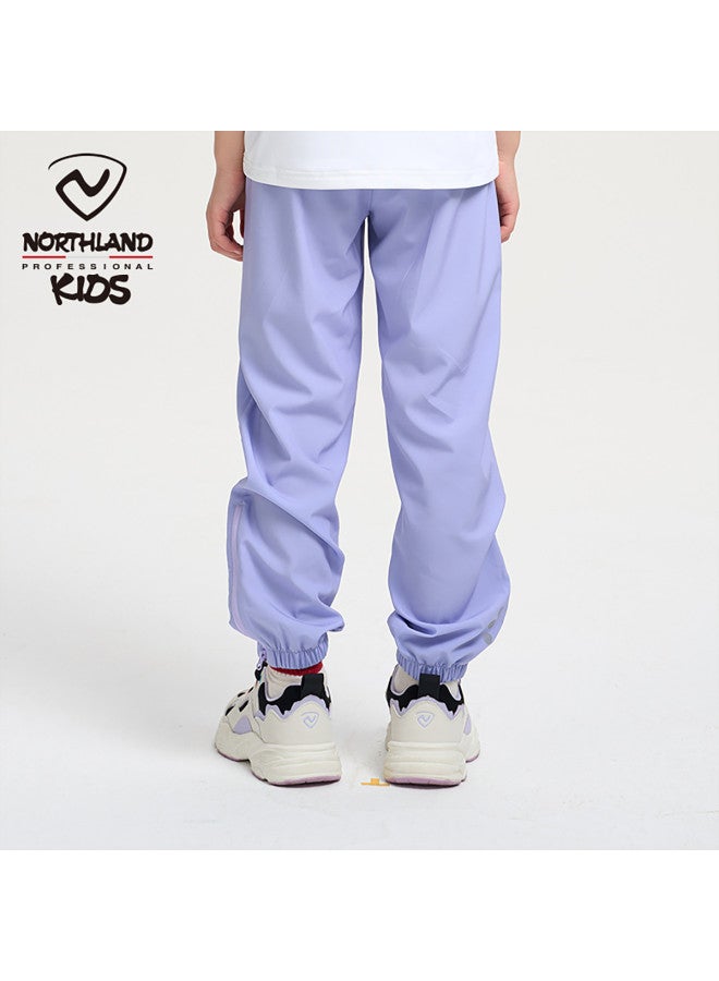 NorthLand Kids' Summer Mosquito-repellent Pants For Girls - Casual Fashion Versatile Thin Long Pants - Image 3