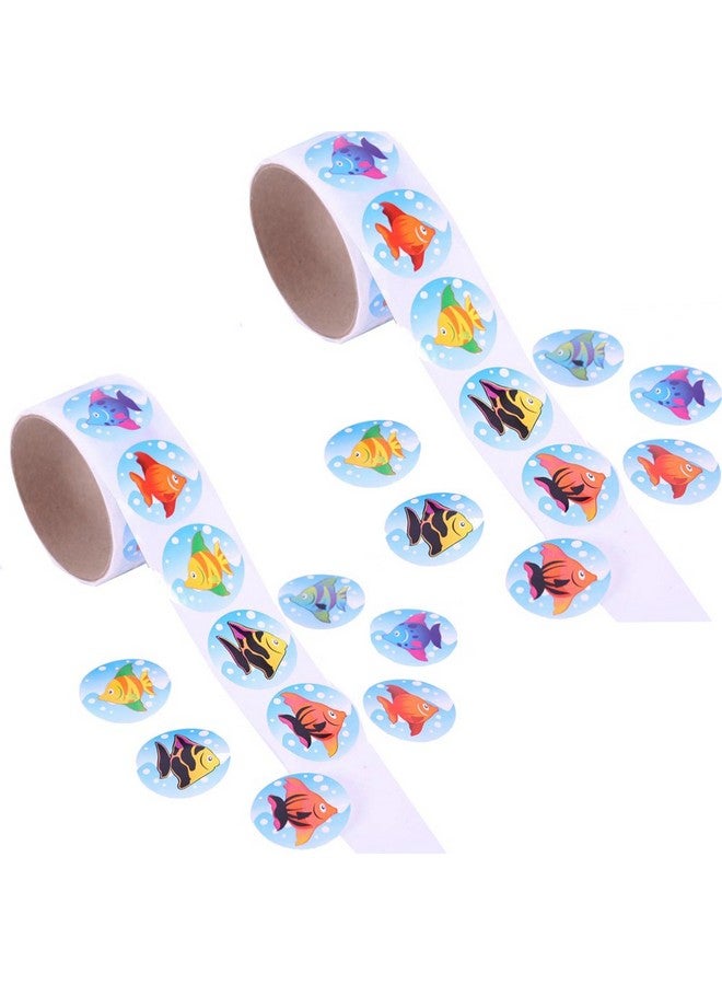 Rimobul Tropical Fish Roll Stickers (2 Rolls) - Image 2