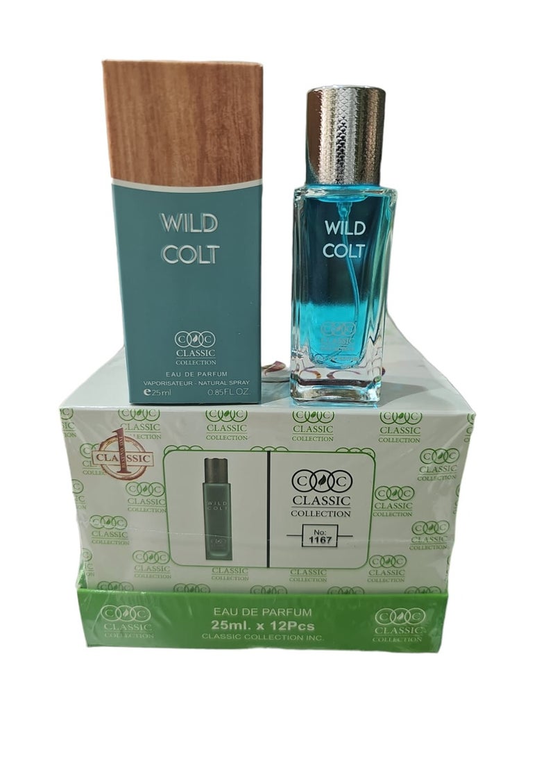 Classic Mini Wild Colt Shabiya Assaf perfume classic 12 pieces 