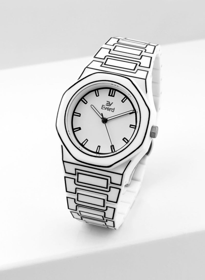 ساعة ايفيرد ميلانو كاربون الرجالية