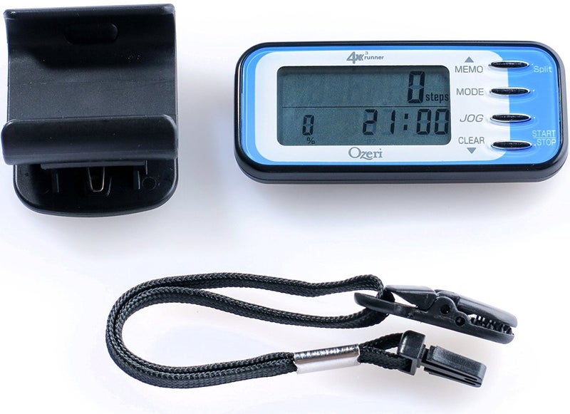 Ozeri 4x3runner Pocket 3D Pedometer and Activity Tracker with Dual Walking & Running Mode Technology - Image 3