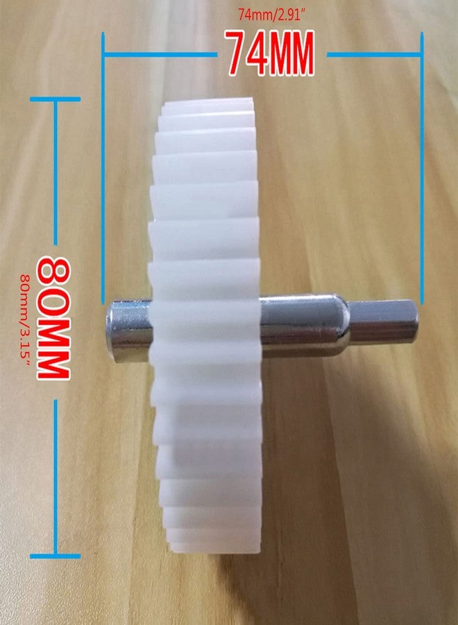 JAGTRADE Meat Grinder 3Pcs Meat Grinder Plastic Gears Sausage Stuffer Replacement Spare Parts - Image 2