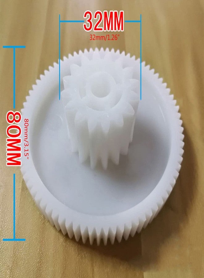 JAGTRADE Meat Grinder 3Pcs Meat Grinder Plastic Gears Sausage Stuffer Replacement Spare Parts - Image 4