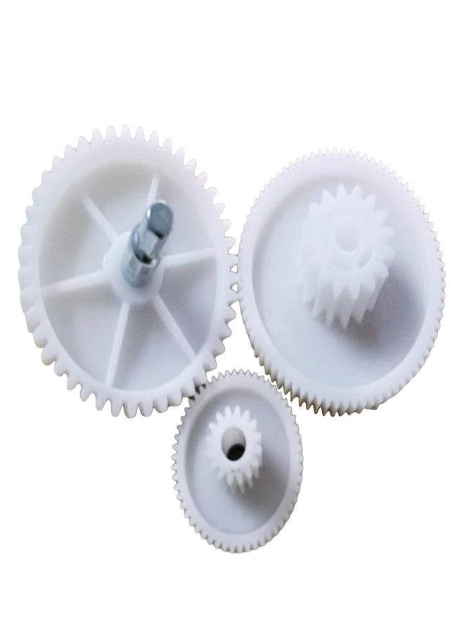 JAGTRADE Meat Grinder 3Pcs Meat Grinder Plastic Gears Sausage Stuffer Replacement Spare Parts - Image 1