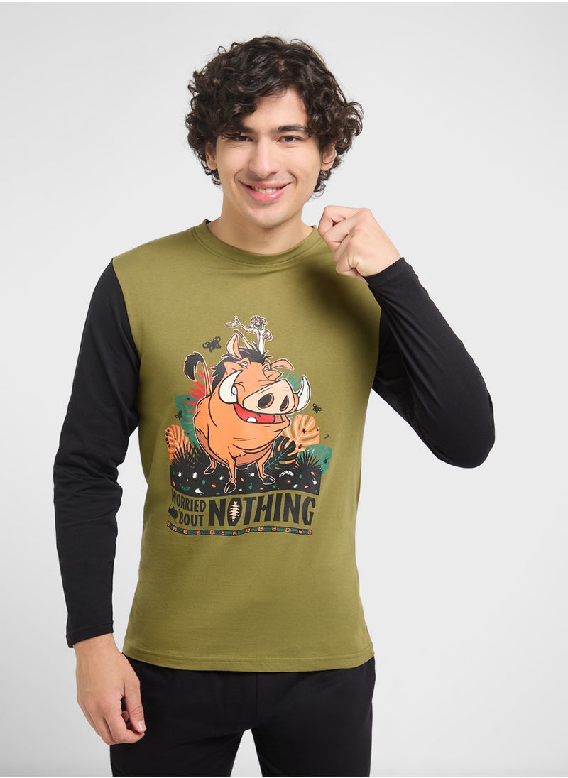 Disney Nightwear T-Shirt & Pants Set  - Image 3