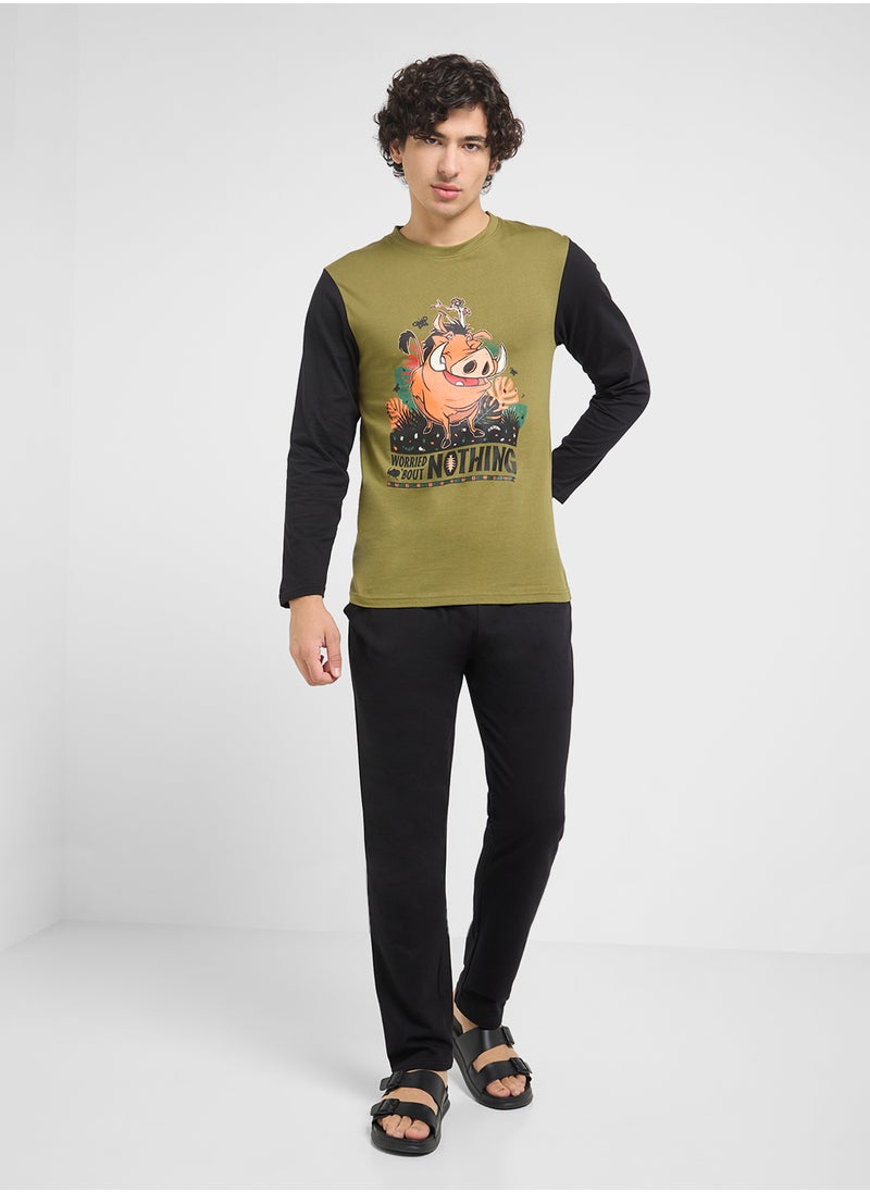 Disney Nightwear T-Shirt & Pants Set  - Image 5