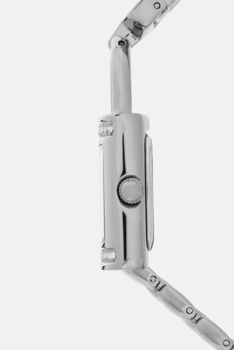 bebe Women BB4228S/02M Stainless Steel Quartz Watch 23 mm, Silver - Image 5