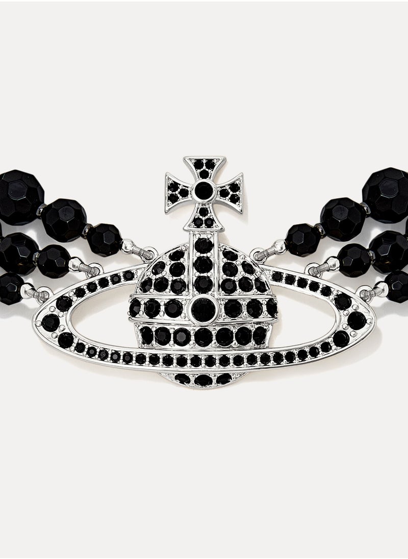 Vivienne Westwood Vivienne Westwood Messaline Three Row Choker  - Image 2