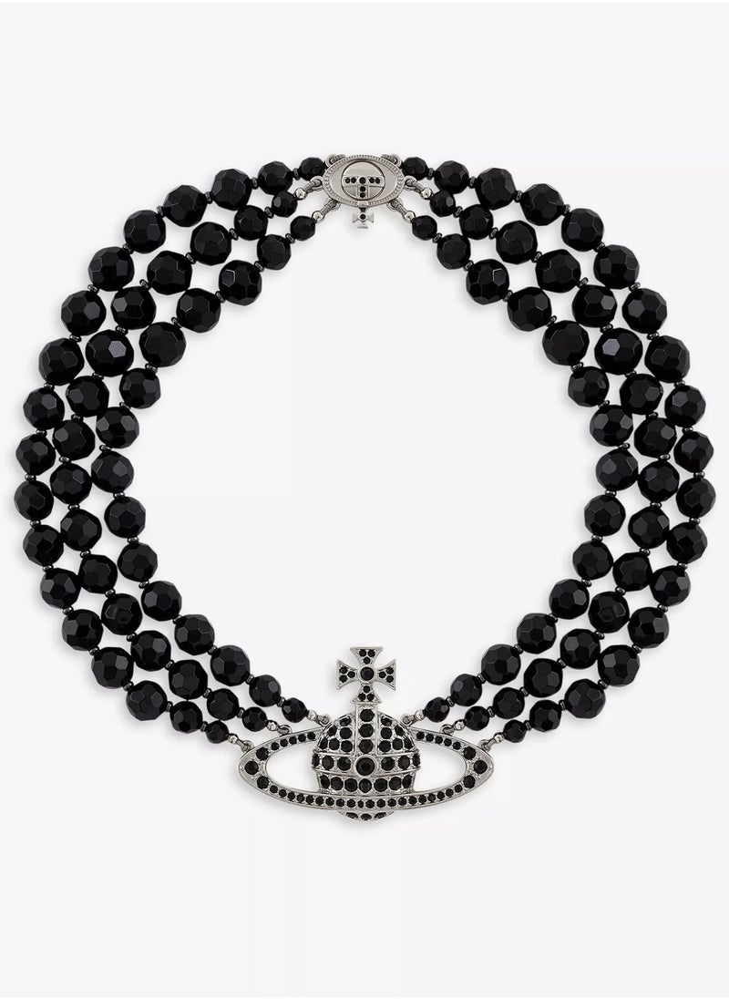 Vivienne Westwood Vivienne Westwood Messaline Three Row Choker  - Image 3