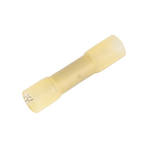 Gardner Bender AMT-127 Xtreme Environment Butt Splice Terminal, Heat-Shrink Insulation, 12-10 Wire Gauge (AWG), 25 Pk., Yellow - Image 2