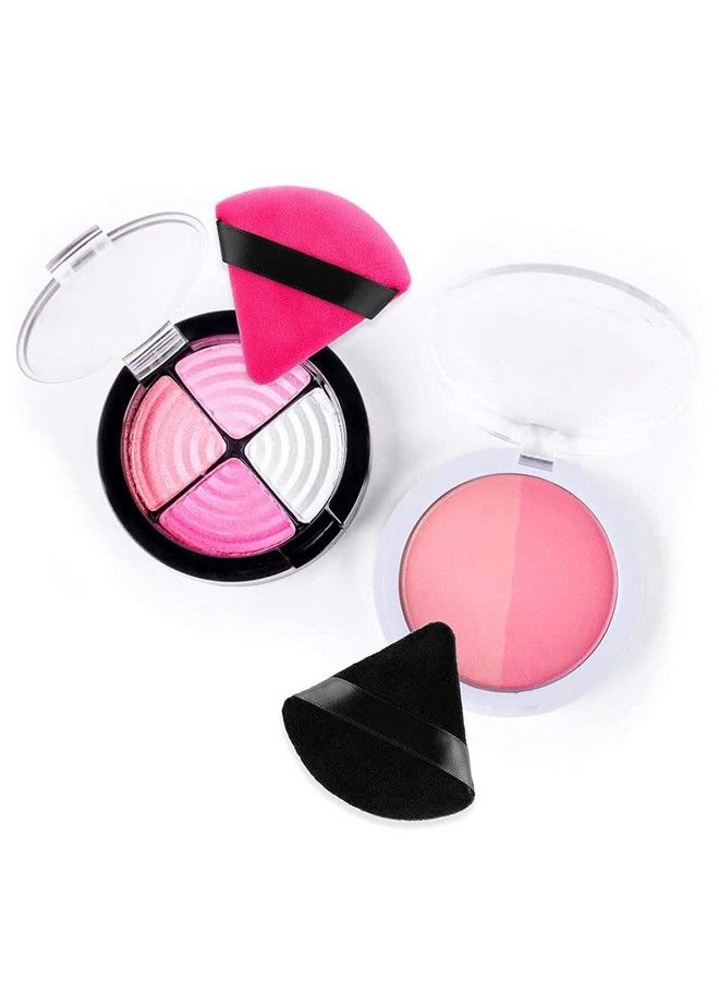 SUNISA 6 Pieces Powder Puff Soft Face Triangle Makeup Puff For Loose Powder Body Cosmetic Foundation Sponges Beauty Blender Makeup Tool Multicolors - Image 4