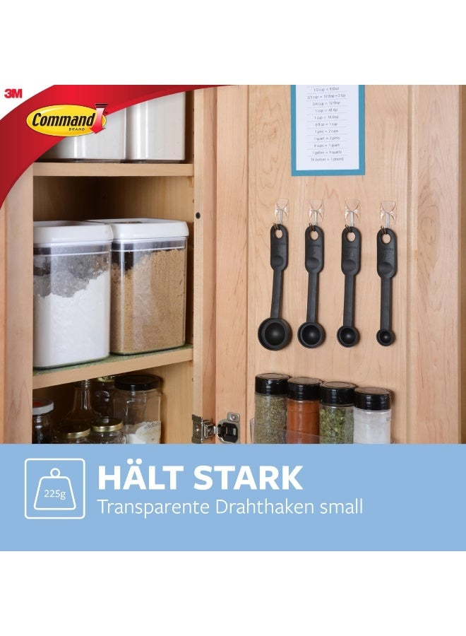 Command Command Utensil Hooks – 3 Hooks with 4 Adhesive Strips, Damage-Free Wall Hanging for Kitchen & Home Use - Image 4