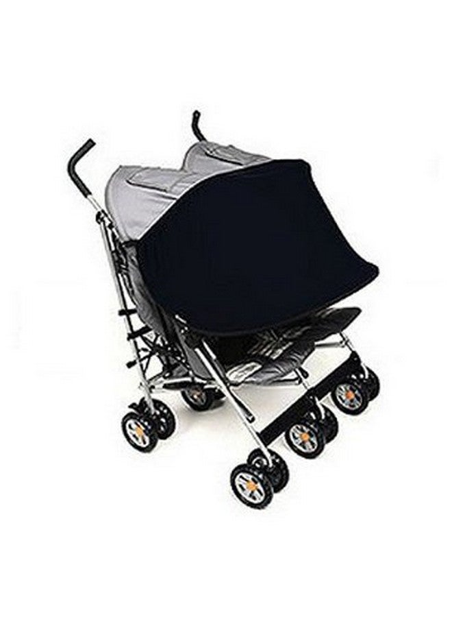Manito Sun Shade for Twin Stroller (Black) - Image 1