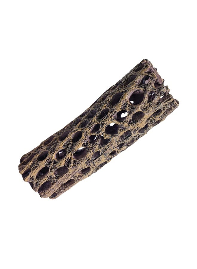 ديكور خشبي على شكل سمكة أو روبيان أو مأوى من الراتنج للحيوانات الأليفة في حوض السمك - Image 4