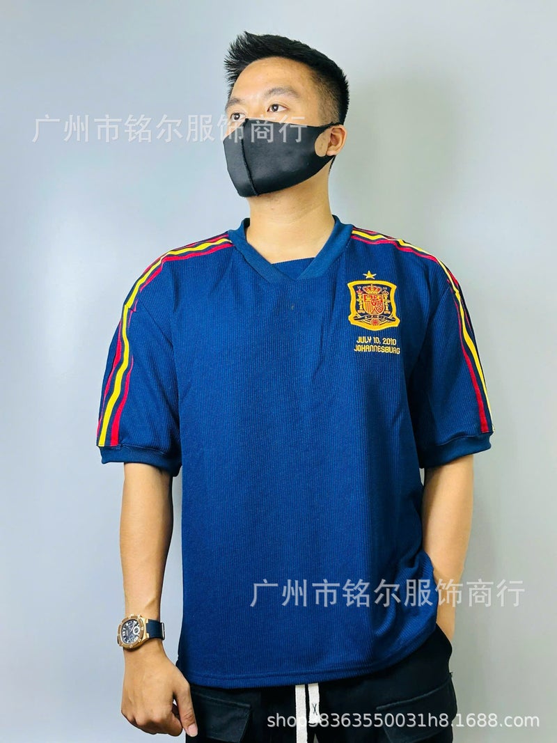 Football Uniform Lisbon Asen Huangma Slow Union Paris Celtic Ac Juve Spain Vintage Jersey - Image 1