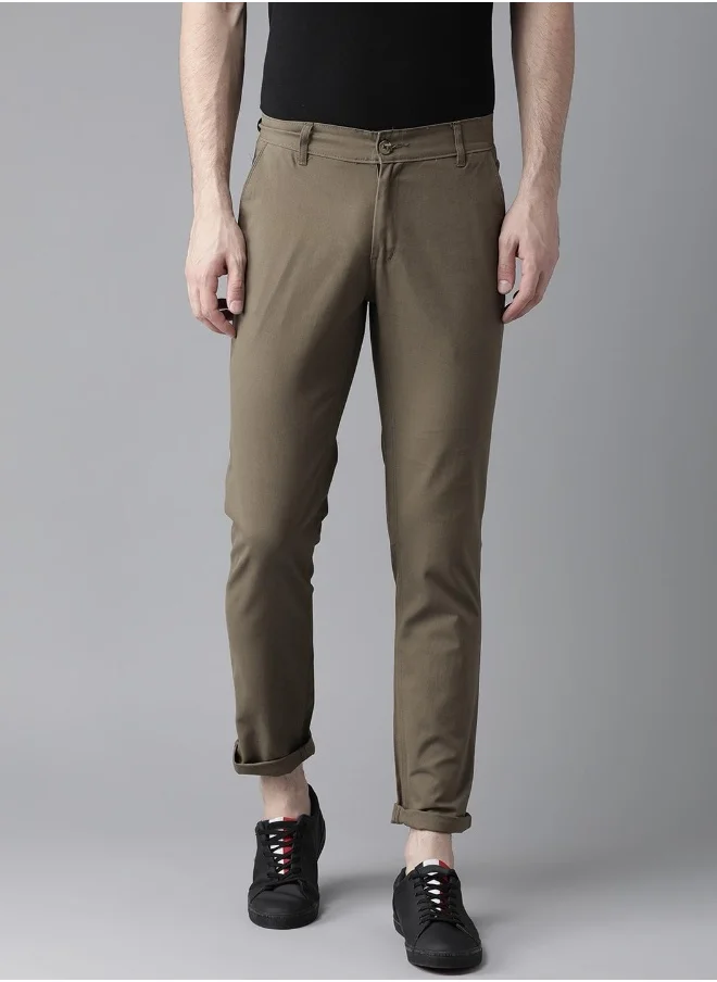 Hubberholme Olive Pants For Men